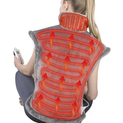 China Newest Factory Price Convenient Reusable Washable Electric Neck Wrap Heater Pad Electric Heater Pad for Neck and Shoulders for sale