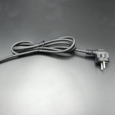 China Consumer Electronics European Standard 3 Pin Plug To IEC C13 16A 250V Power Cord for sale