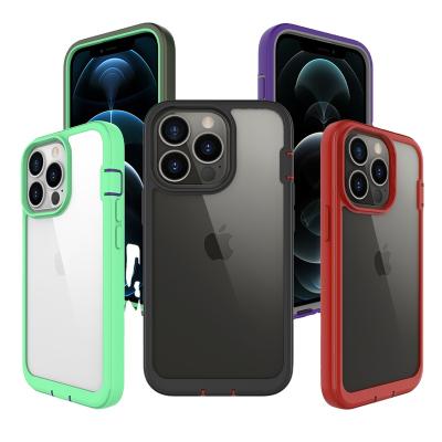 China Xtream Shockproof Clear Phone Case For iPhone 13 Pro Mini Full Noise Max Protection Dust Proof TPU Phone Case Rotation Shockproof Cover for sale