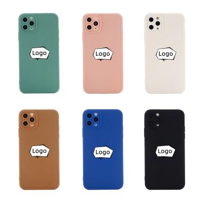 China Good price new product candy cover phone case shockproof funda for iphone 13 pro max solid color case for iphone 12 11 for sale