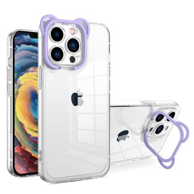 China Shockproof Shockproof Clear TPU Case for iphone 13 11 pro xs max xr 7 8, for iPhone 12 Camera Window Case for sale