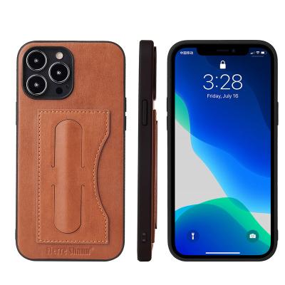 China Hot Selling Shockproof Crocodile Amazon PU Leather Case For iPhone 13 Pro Max Cover Case With Card Slot for sale