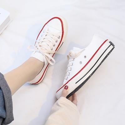 China ARCH BACK Women's Canvas Shoes Low Top Fashion Sneakers Slip On Walking Shoes for sale