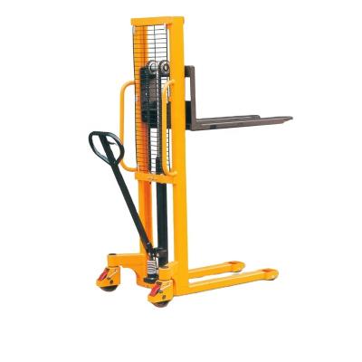 China Building Material Shops Hydraulic Hand Forklift Stacker for sale