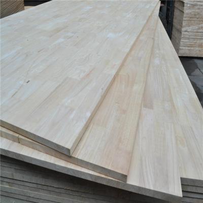 China Contemporary Qingfa rubber wood joint rubber wood finger board /rubber finger board joint board for sale