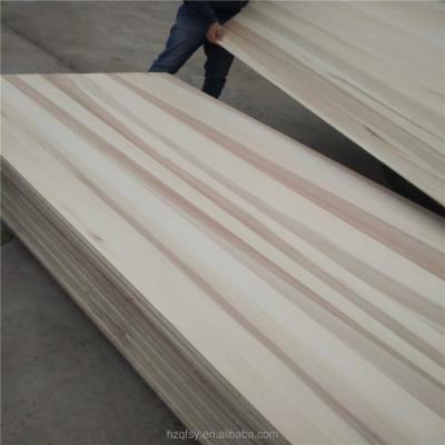 China Qingfa Contemporary Poplar Solid Timber Panel Manufacturer for sale