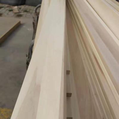 China Traditional High Quality Solid Wood Poplar Furniture Slats for sale