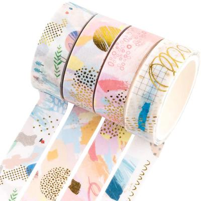 China Heat Resistant Custom Design Eco Friendly Decorative Custom Logo Washi Tape For Student for sale