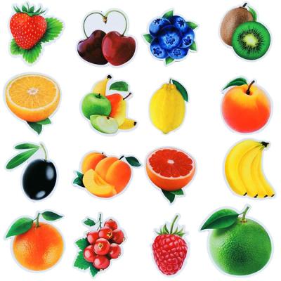 China Waterproof Fancy Adhesive Label Sticker Printing Food Bottle Fruit Label Sticker for sale