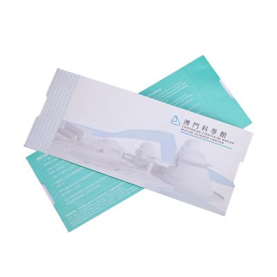 China Custom Printing Airport Heat Sensitive Paper Boarding Pass Airline Ticket/Ticket Tickets/Entrance Admission for sale