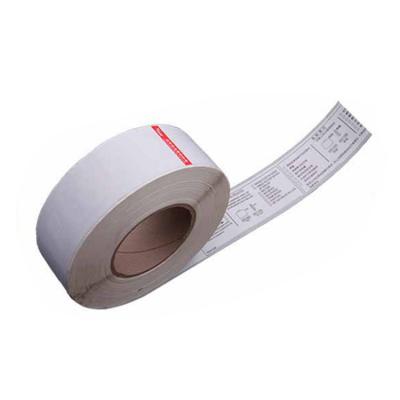 China Wholesale Cheap Airport Thermal Paper Printing Airline Luggage Tag for sale