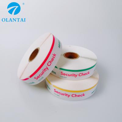 China Virgin China Factory Colored Label Roll Paper Adhesive Sticker for sale