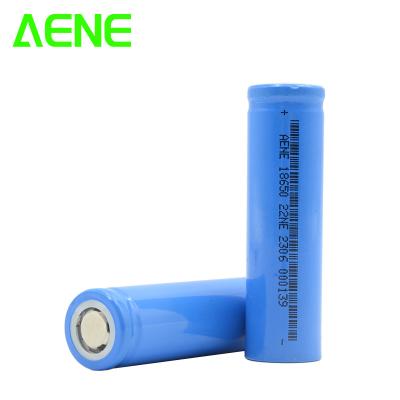 China Toys factory cylinder 3.7V lithium ion battery 1500mAh 2000mAh 2200mAh 2600mAh 3.7V NCM direct 2023 lithium ion battery for sale