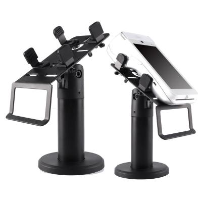 China 270′ upright; ° +A stopper for POS card holder swivel credit card machine holder horizontal universal POS display stand card terminal terminal for sale