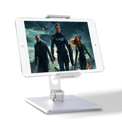 China CNC Processed | Foldable | Solid | Aluminum Alloy Sturdy Hot Selling Adjustable Mobile Tablet Stand Phone Holder Stand Metal for sale