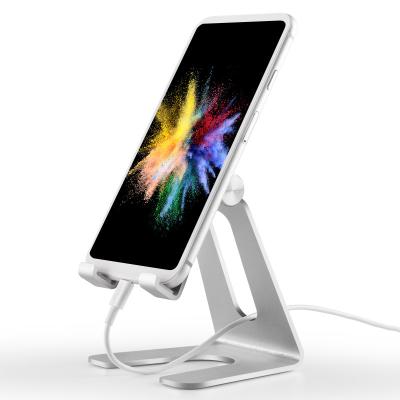 China Adjustable Smartphone Metallic Premium Portable Stand Holder Mobile Phone Stand Desktop Phone Holder for sale