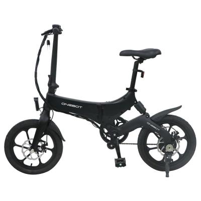 China Portable Folding Aluminum Alloy Bike 250W Electric Motor 25km/h 6.4Ah Max Battery [EU Warehouse] ONEBOT S6 For Adult Mini E Bike for sale