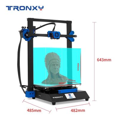 China EU&US Mini Printer Tronxy 3D Large 3d Printer XY-3 pro 300*300 Machine DIY 3d Home Ultra Quiet Automatic Ceramic Digital Printers for sale