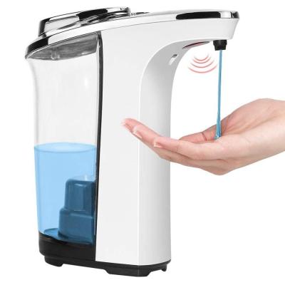 China 500ml Touchless Plastic Auto Spray Foam Soap Dispenser Plastic Automatic Liquid Soap Dispenser Foam/Hand Sanitizer Dispensers for sale