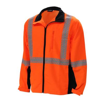 China Multiple Application Boy Scenes Reflective Soft Shell Hi Vis Security Workwear Riding Reflector Bike Safety Jacket for sale