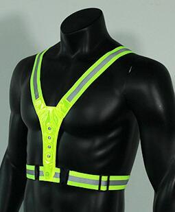 China LED FLASH 2020 hot sale led safety vest working vest led safety vest for night jogging with led light for sale