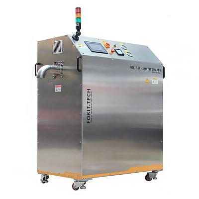 China Industrial Ready to Ship DRY ICE Manufacturer Fast Delivery FOKIT-P50HS Small Dry Ice Machine Maker For Sell Dry Ice Pellet Machinery for sale