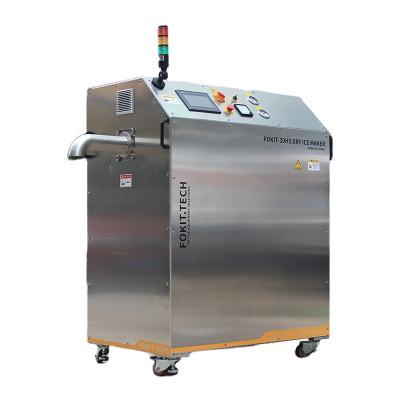 China Industrial With CE certification 4kw 50 kg/hr FOKIT-PE50HS industrial dry ice machine for sell for sale