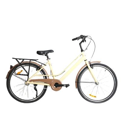 China Popular Design Or As Popular Customizable City Bike 24 City Bike 26inches Customer Vintage City Bike Lady Cheap City Bike Steel Material for sale