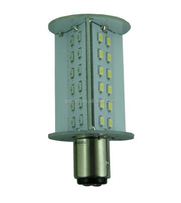 China 24 Bi & V DC BAY15d Bi & Tricolor Fixtures Navigation LED Replacement Bulb Y15C-36DRGCW-30D for sale