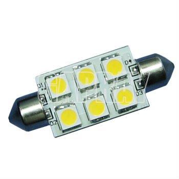 China Green Blue White Led License Plate Light 10-30V DC 37mm Festoon Light 42mm Red for sale