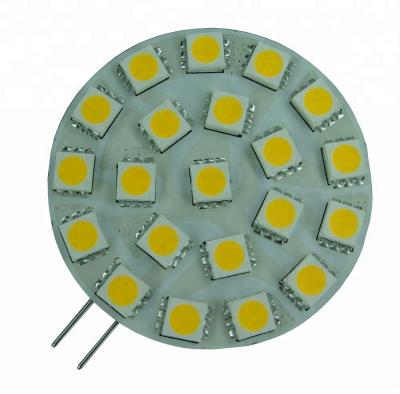 China RV Good Quality 5050 Diode Disk 12v G4 3W LED Lamp DC for sale