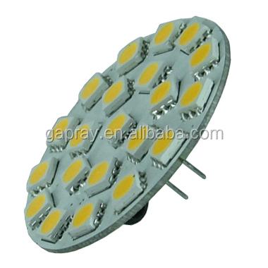 China RV Boats Landscape Car Home Back-pin 300lumen 5050 Indoor 12v 3w G4 DC Led Bulb for sale