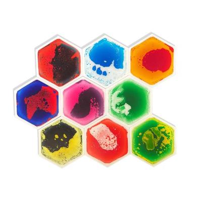 China Mat Special Needs Kids Sensory Eco-Friendly Sensory Liquid Training Equipment Floor Integration Room Sensory Tiles for Kids and Adult for sale