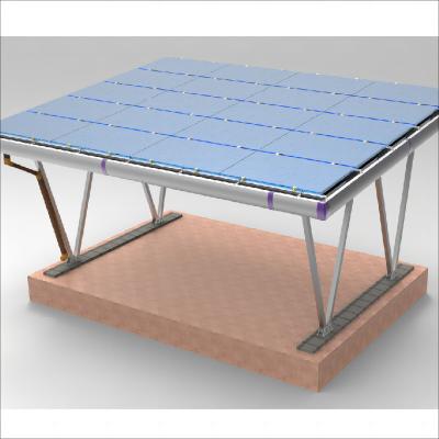 China Solar mounting systems Customized waterproof solar panels structure carport mounting Framed Frameless solution for sale