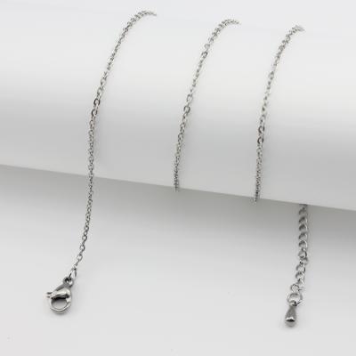 China Fashion Wholesale Women Fashion Jewelry Stainless Steel Chain Necklace For Sale for sale