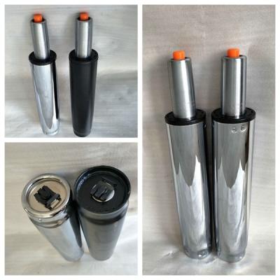 China Black / Chrome Office Chair Gas Cylinder  Adjustable Gas Lift Cylinders for sale