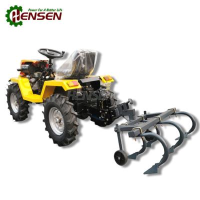 China Single Cylinder Diesel Engine Mini Tractor 12HP-18HP Four Wheel Drive Tractor for sale