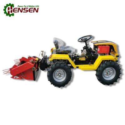 China 4WD Cabrio Mini Tractor Diesel 4x4 Compactos Tractores Utilitários Próximo a mim à venda