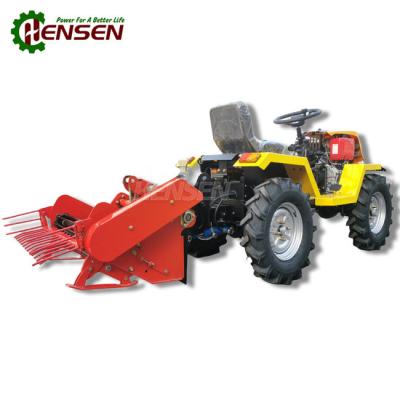 China Convertible 4 Wheel Drive Lawn Tractor Diesel Tractors With Potato Harvester for sale