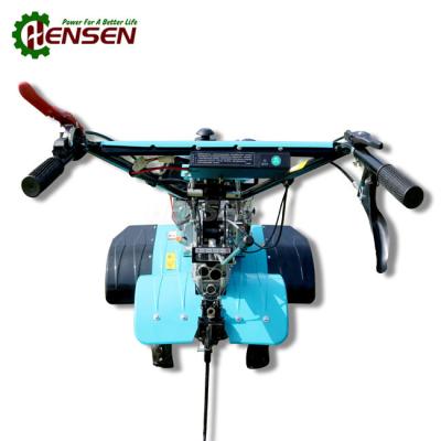 China Blue Small Garden Rototiller 7 HP Gasoline Power Tiller Multipurpose for sale