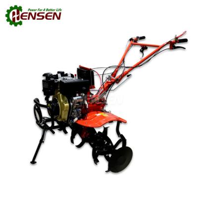 China 1000mm Power Tiller 9hp Diesel Multi Functional Mini Tiller For Agriculture for sale