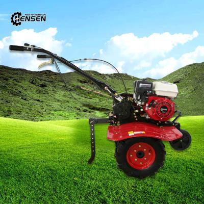 China Belt Type Small Gas Cultivator 7HP Mini Power Tiller For Agriculture for sale