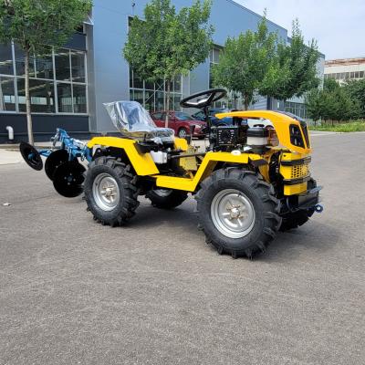 China 12HP to 18HP Agricultural Gasoline  Mini Tractor with Disc Plow for Efficient Tillage for sale