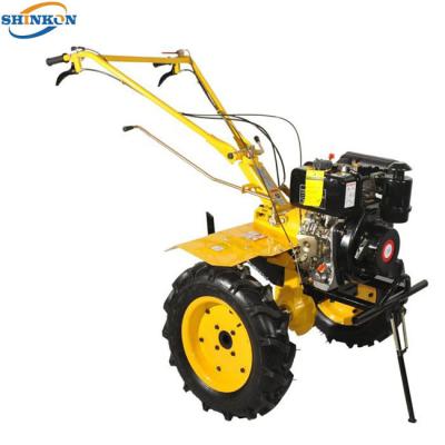 China 5HP-18HP Agro Care Power Tiller 9hp Diesel Rotary Tiller With Handle for sale