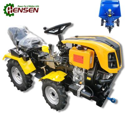 China Synchronized 4WD Tractor Convertible Small Diesel Tractor With Potato Seeder CE for sale