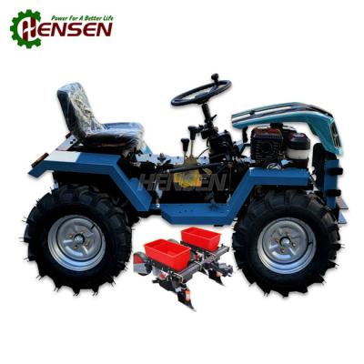 China 4x4 Small Agriculture Tractor 18 HP 4WD Mini Tractor With Corn Seeder for sale