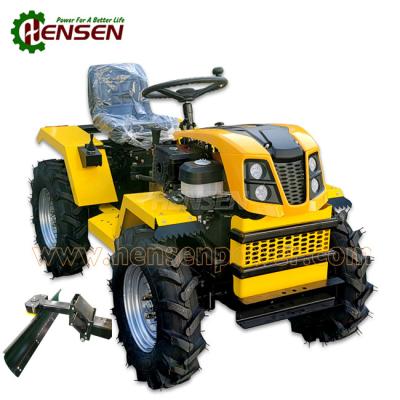 China 18HP Small 4 Wheel Drive Tractors CE 4 Stroke Gasoline Tractor for sale