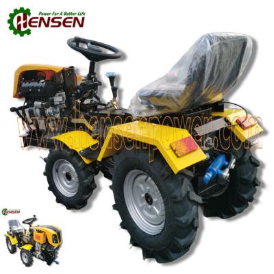 China Tractor de disco seco con aire refrigerado 4WD Mini Tractor Diesel Synchro en venta