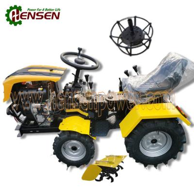 China 12 Horsepower Multi Purpose Small Tractor OEM Mini Tractor 4 X 4 Synchronized for sale