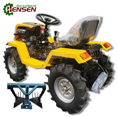 China CE Approved Convertible Diesel Mini Tractor With Wheat Seeder for sale